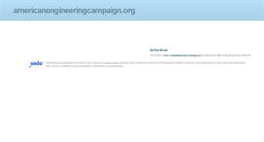 Desktop Screenshot of americanengineeringcampaign.org